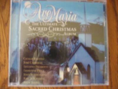 Ave Maria. The Ultimate Sacred Christmas Album - Audio CD - VERY GOOD