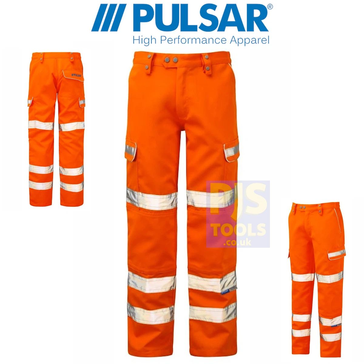 Pulsar hi shop vis trousers
