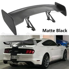 Matte Black 46" Rear Spoiler Trunk Racing Wing Spoiler Lip For Mustang GT Coupe