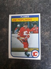 1982 O-Pee-Chee Base Jim Peplinski Card# 55
