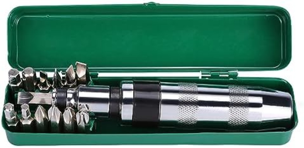 Kit Set di Screverdriver da 14 Pezzi da 1/2, Kit a Scarabocchi -screw -screw -sc