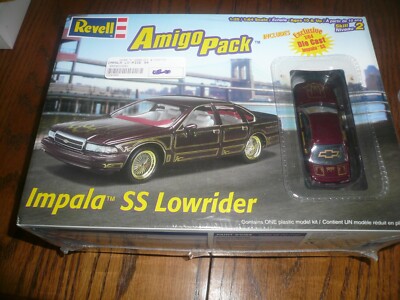 Revell Impala SS Lowrider Amigo Pack 1/25 Model Kit + Diecast 85-6686 New Sealed