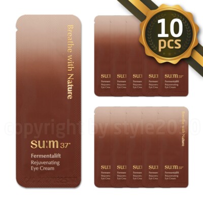 SU:M37 Fermentalift Intense Firming Eye Crea 1ml x 10 Stück (10ml) Anti Aging...