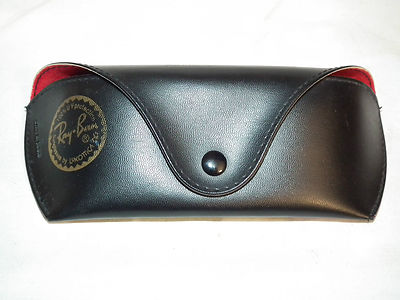 RAY-BAN SOFT SIDED BLACK EYE SUN GLASSES CASE