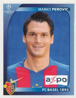 PANINI FOOTBALL 2008  CHAMPIONS LEAGUE FC BASEL 1893 MARKO PEROVIC - Photo 1/2