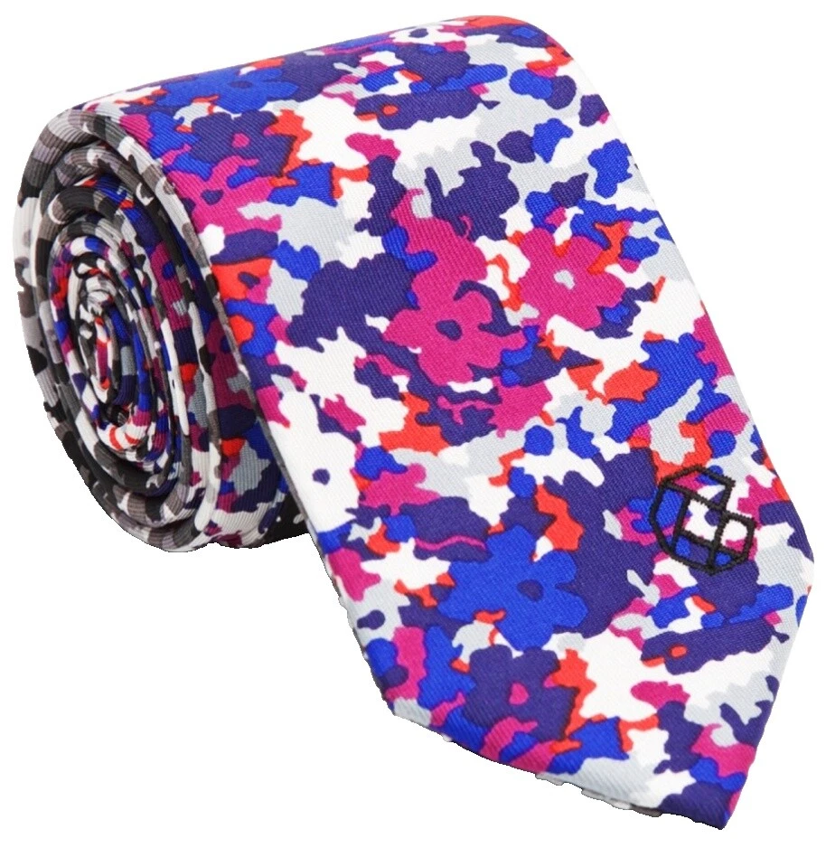 Multicolor 100% Silk Ties for Men