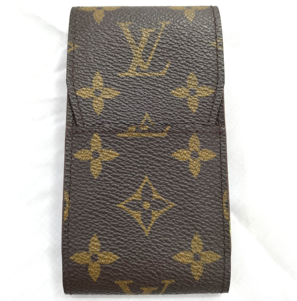 lv cigarette case price Authentic Louis Vuitton Monogram Etui Cigarette Case M63024