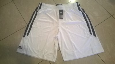 pantaloncini adidas bianchi con strisce nere