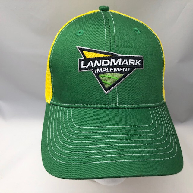 LandMark Implement John Deere Hat Cap Adjustable Mesh… Gem