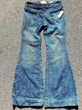 OLD NAVY Girls' Faded Flare Jeans  Sz 8  NWT 
