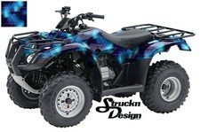Retrofuturistic Galaxy Abstract Stars Vinyl Graphic Wrap Kit ATV UTV Golf Cart
