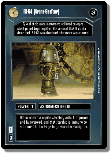 Star Wars CCG Premiere Limited - Dark Side Singles (C/U/R) - Choose Your Cards - Picture 102 of 147