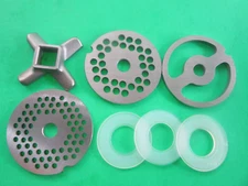 4 pc set NEW parts for Vintage Kitchenaid Metal Meat Grinder Food Chopper