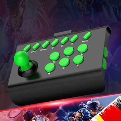 Tragbares Gamepad, 3 Verbindungsmodi, Gaming-Joystick für PS4/PS3/PC (Schwarz + 