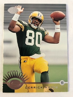 1996 Leaf Derrick Hayes #180 Rookie RC Green Bay Packers