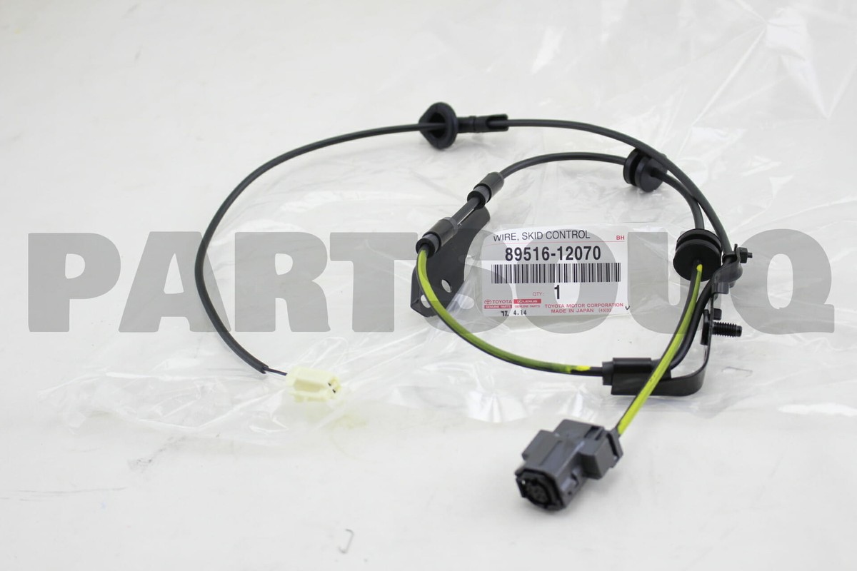 8951612070 Genuine Toyota WIRE, SKID CONTROL SENSOR 89516 8951612070 Genuine Toyota WIRE, SKID CONTROL SENSOR 89516