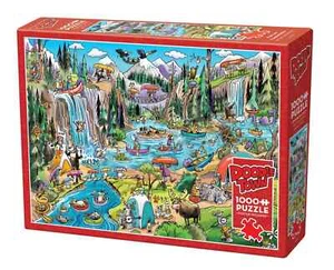 Portage Pandemonium 1000 Piece Jigsaw Puzzle Cobble Hill New