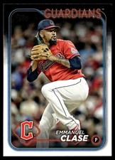 2024 Topps Emmanuel Clase Cleveland Guardians #116
