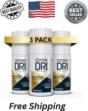 Certain Dri Clinical Antiperspirant 1.2 Ounce Pack Of 3 Prescription Strength