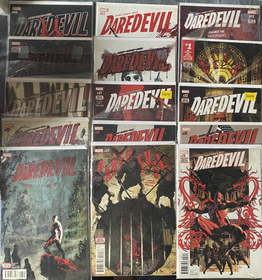 Marvel Comic Bundle Good Condition Daredevil Elektra Kingpin Bullseye Luke Cage
