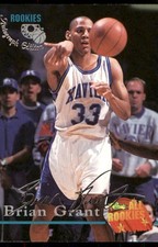 1995 Classic Rookies #103 Brian Grant Autograph Edition