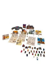 Lot of Vintage Galoob Micro Machines Travel City Playset Parts 40 Cars Read