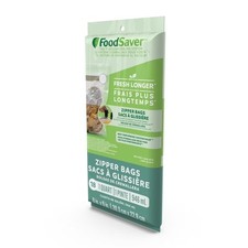 Vacuum Seal Zipper Storage Bags 1 Quart 18 Count Fresh Food Saver Pouches