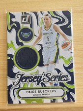 Paige Bueckers 2026 Panini Donruss WNBA Jersey Series Mem #JS-PB Dallas Wings