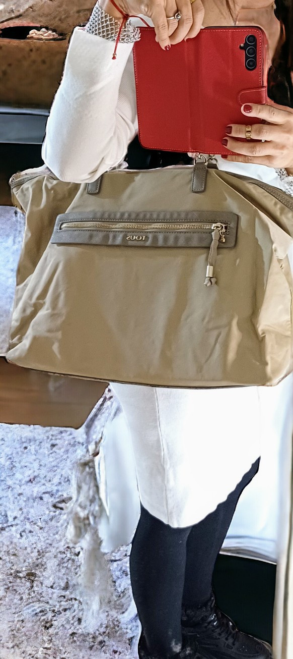 BOLSO TOUS NYLON-PU CAPAZO XL