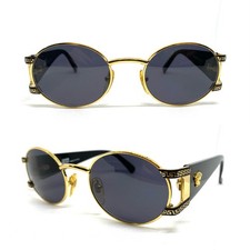 Gianni Versace Mod.S60 Col.49L Gold Vintage Sunglasses Migos Medusa 260329