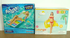 INTEX Sit 'N Float Adult Pool Lounge Chair  H20 Go One Lounge Inflatables x2
