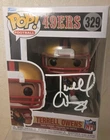 NFL HOF Legend Terrell Owens Signed San Francisco 49ers Funko Pop #329 SWAU Coa