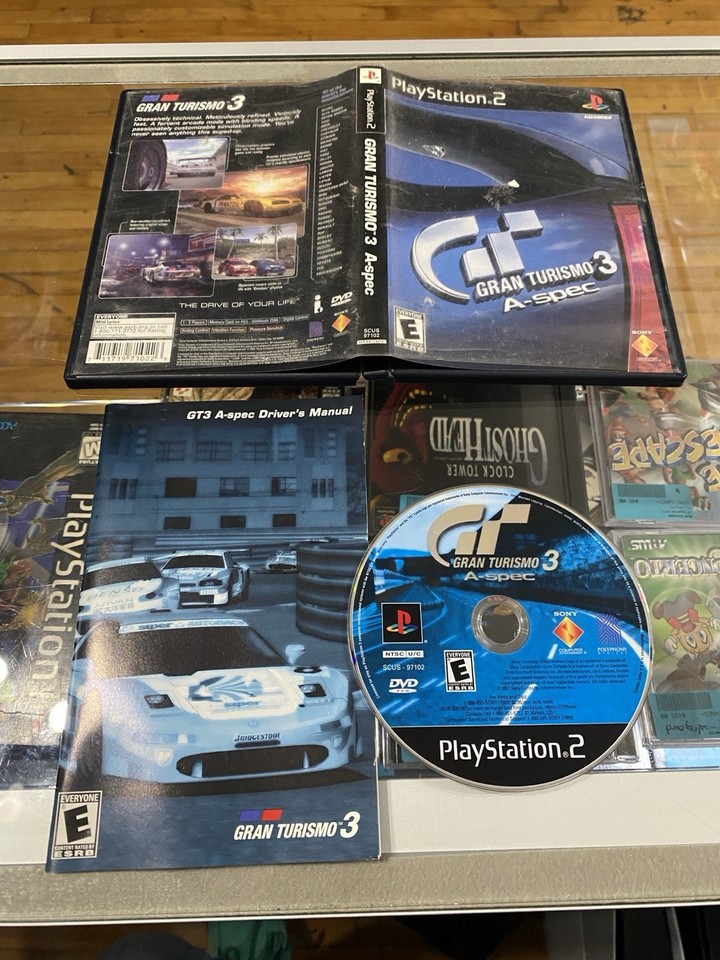 Notice D'emploi Gran Turismo 3 A-Spec Pour Playstation 2 - PAL, Français, Occasion