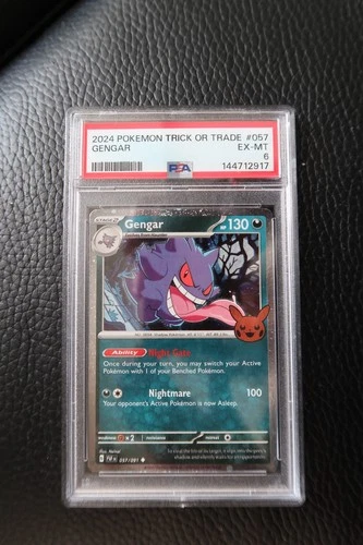 2024 Pokemon Trick or Trade #057 GENGAR PSA 6