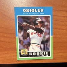 Upper Deck 2001 Decade 1970's Eddie Murray #94 Baltimore Orioles Rookie Card