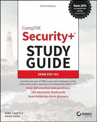 CompTIA Security+ Study Guide - Paperback, by Chapple Mike; Seidl - Very Good