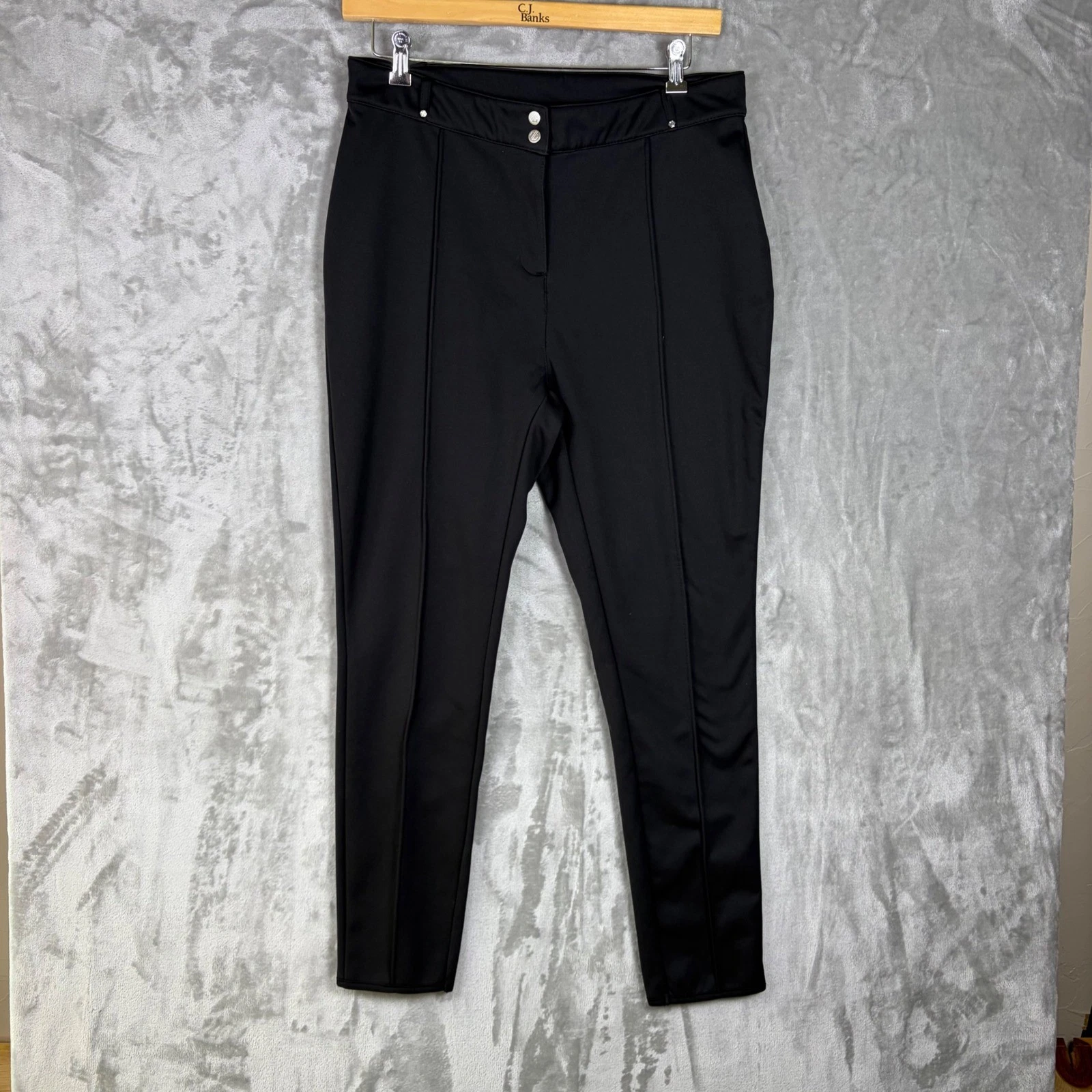 Dare2b Pants Softshell Fleece Lined Size 8 Black Windproof Hiking Outdoor Warm