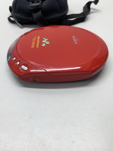 Sony Walkman D-E220 Compact Portable CD Disc Player ESP Max Red - Picture 8 of 14