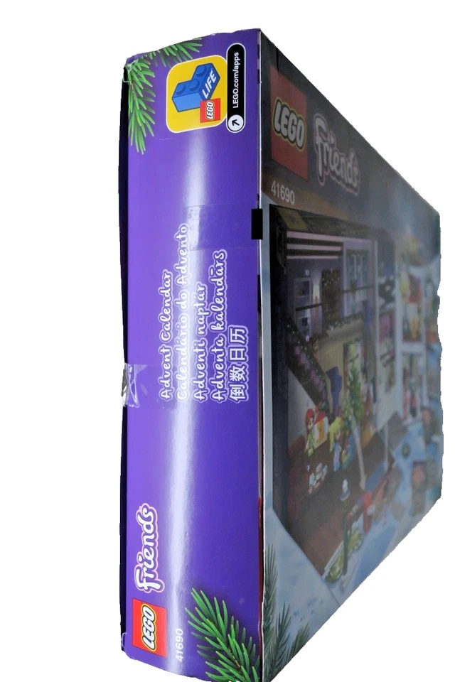 LEGO 41690 Lego Friends: Friends Advent Calendar Box Damage - Image 4 of 4