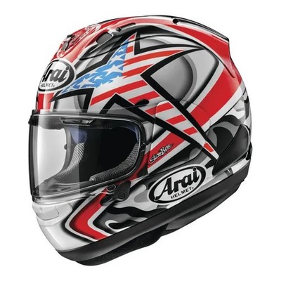 Arai Corsair-X Hayden Laguna Motorcycle Helmet Size Medium QR Discount 