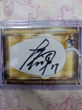 Shohei Ohtani 2013 BBM Genesis Rookie WR2 Promo Printed Auto Japan NPB RC