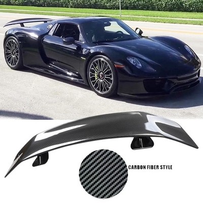 For Porsche 911 Carrera GT Carbon Fiber S 46''Car Rear Trunk Spoiler Wing Racing