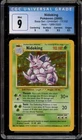 Pokemon Nidoking Base Set "4th Print" 1999-2000 Holo Rare #11 CGC 9 Mint