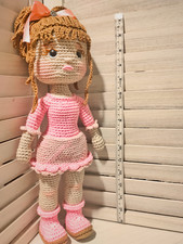 Toy, Crochet Doll, toy handmade, amigurumi doll; Handmade collectible doll, baby