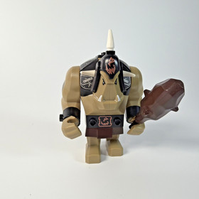 Lego Vintage Castle Fantasy Era Large Troll Big Fig Dark Tan Cas423 Set 7097