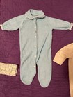 Vintage Baby Terry Cloth Footed Pajamas Newborn Sleepers Mixed Lot 5 — photo 6