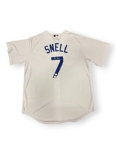 Blake Snell Signed Autographed Official Replica White Jersey Dodgers Fanatics