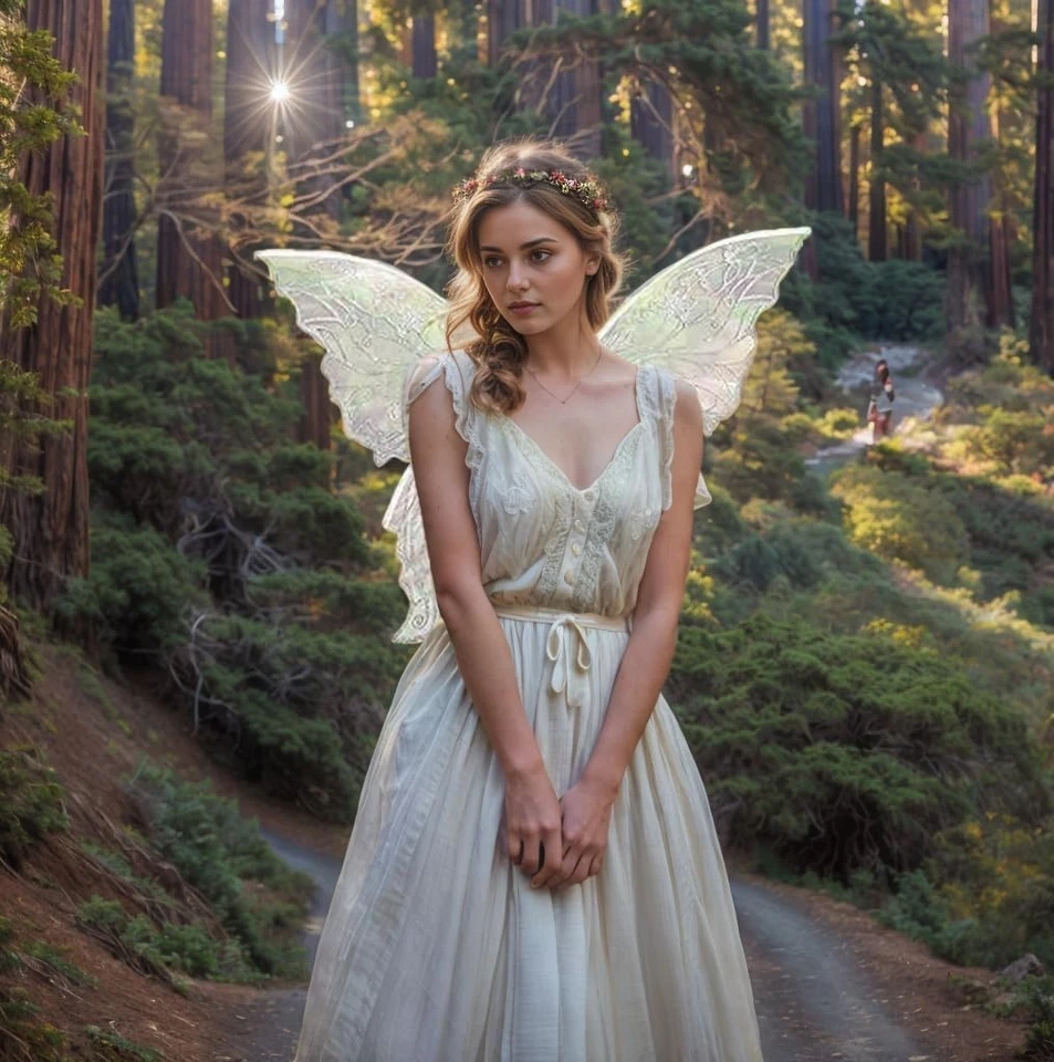 "Conjunto de disfraces de hadas grandes alas de mariposa alas de hadas para mujeres adultas 29""x21""" Foto 2 de 4