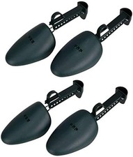 2 Pairs Adjustable Shoe Tree Stretchers for Men with Practical Boot Holders