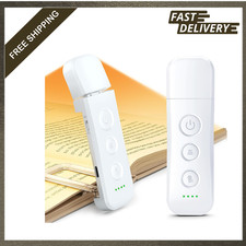 12 LED Book Light, Clip On Reading Light with USB C Rechargeable, 5 Brightness